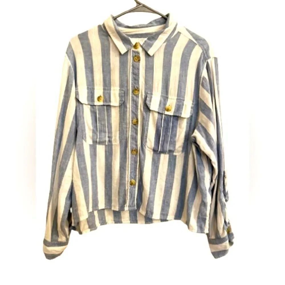 American Eagle Linen Shirt